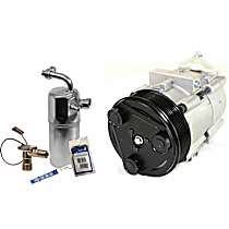 2-Piece Kit A/C Compressor Kit with A/C Service Kit (A/C Accumulator, A/C Orifice Tube, and A/C O-Ring and Gasket Seal Kit)