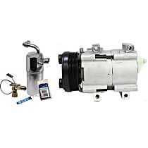 A/C Compressor Kit, includes A/C Compressor and A/C Service Kit