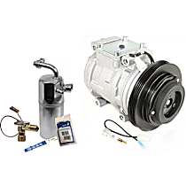 2-Piece Kit A/C Compressor Kit with A/C Service Kit (A/C Expansion Valve, A/C Receiver Drier, and A/C O-Ring and Gasket Seal Kit)