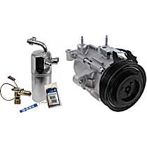2-Piece Kit A/C Compressor Kit, 3.7L 6Cyl, With Clutch, 6-Groove Pulley,  Includes (1) A/C Compressor and (1) A/C Service Kit (A/C Discharge and Liquid Line, A/C Receiver Drier, and A/C O-Ring and Gasket Seal Kit)