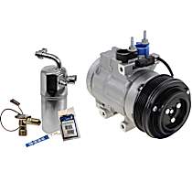2-Piece Kit A/C Compressor Kit, with Clutch, 6-Groove Pulley, For Models With FS20 Compressor Type, includes A/C Service Kit