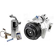 2-Piece Kit A/C Compressor Kit Kit, Includes A/C Compressor and A/C Service Kit (A/C Accumulator, A/C Orifice Tube, and A/C O-Ring and Gasket Seal Kit)