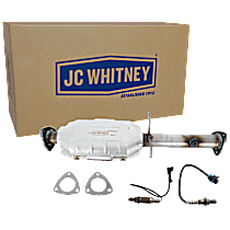 3-Piece Kit Center Catalytic Converter, 2.2L 4Cyl, Federal EPA Standard, 46-State Legal (Cannot ship to CA, CO, NY or ME), Direct Fit, Naturally Aspirated,  Includes (1) Catalytic Converter and (2) Oxygen Sensor