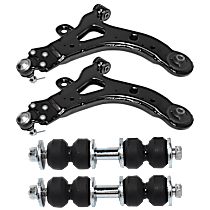 4-Piece Kit Front Suspension Kit,  Wheel Drive, Standard Design,  Includes (2) Control Arm and (2) Sway Bar Link