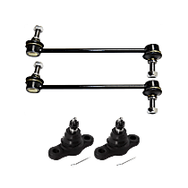 4-Piece Kit, Front Suspension Kit, Includes Ball Joint And Sway Bar Link