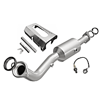 KIT-062724-14 3-Piece Kit Catalytic Converter, CARB and Federal EPA Standards, 50-state Legal, with Catalytic Converter Security Shield and Oxygen Sensor