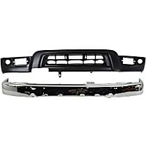 2-Piece Kit Front Bumper,  For Models Without Sport Package, Chrome, Sport Utility,  Includes (1) Bumper and (1) Valance