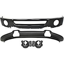 4-Piece Kit Front Bumper, 4WD, New Body Style, Production Date From August 9, 2005, Paint to Match,  Includes (1) Bumper, (2) Fog Light Bracket, and (1) Valance