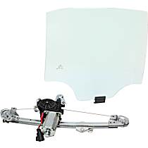 Rear, Passenger Side Door Glass Kit, Replaces NAGS No. DD09183 GTYN