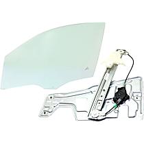 Front, Driver Side Door Glass Kit, Replaces NAGS No. DD10761 GTNN
