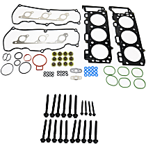Engine Gasket Set, Overhaul, includes Cylinder Head Bolts