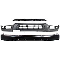 3-Piece Kit Front Bumper,  For Models With Sport Package and Fender Flare Holes, Painted Black, Sport Utility,  Includes (1) Bumper, (1) Bumper Retainer, and (1) Valance