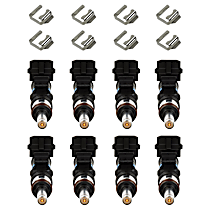 KIT-070224-070 Genuine BMW Fuel Injector - New, 16-Piece Kit