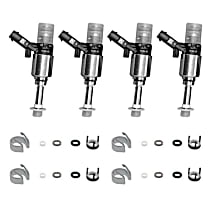 KIT-070224-107 Genuine Audi, Volkswagen Fuel Injector - New, 8-Piece Kit
