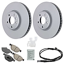 KIT-070224-471 Front Brake Disc and Pad Kit,  Genuine BMW