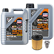 Full Synthetic Motor Oil, Application Temperature: Year-Round, Kit, Genuine Porsche, Volkswagen
