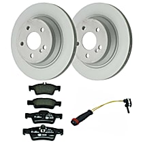 KIT-070224-804 Rear Brake Disc and Pad Kit,  Genuine Mercedes Benz