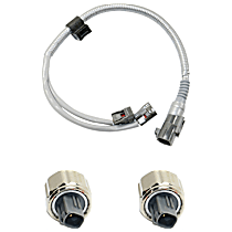 3-Piece Kit Knock Sensor Harness, Includes (2) Knock Sensor and (1) Knock Sensor Harness