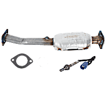 2-Piece Kit After Secondary Catalytic Converter Catalytic Converter, 4.0L 6Cyl, Federal EPA Standard, 46-State Legal (Cannot ship to CA, CO, NY or ME), Direct Fit, Naturally Aspirated,  Includes (1) Catalytic Converter and (1) Oxygen Sensor