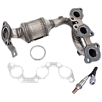 2-Piece Kit Before Catalytic Converter, Firewall Side Catalytic Converter, 3.3L 6Cyl, Federal EPA Standard, 46-State Legal (Cannot ship to CA, CO, NY or ME),  Manifold Converter, Naturally Aspirated, FWD