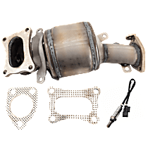 2-Piece Kit Front, Passenger Side Catalytic Converter, 3.7L 6Cyl, Federal EPA Standard, 46-State Legal (Cannot ship to CA, CO, NY or ME), Firewall Side Precat, Naturally Aspirated,  Includes (1) Catalytic Converter and (1) Oxygen Sensor