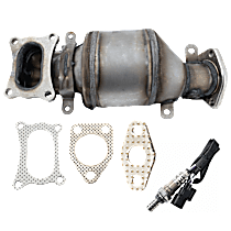 2-Piece Kit After Catalytic Converter Catalytic Converter, 3.7L 6Cyl, Federal EPA Standard, 46-State Legal (Cannot ship to CA, CO, NY or ME), Radiator Side Precat, Naturally Aspirated,  Includes (1) Catalytic Converter and (1) Oxygen Sensor