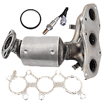 2-Piece Kit Before Catalytic Converter, Firewall Side Catalytic Converter, 3.5L 6Cyl, Federal EPA Standard, 46-State Legal (Cannot ship to CA, CO, NY or ME), Firewall Side, Naturally Aspirated,  Includes (1) Catalytic Converter and (1) Oxyge
