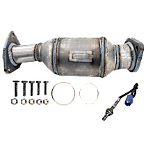 2-Piece Kit After Secondary Catalytic Converter Catalytic Converter, 4.0L 6Cyl, Federal EPA Standard, 46-State Legal (Cannot ship to CA, CO, NY or ME), Naturally Aspirated,  Includes (1) Catalytic Converter and (1) Oxygen Sensor