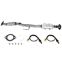 3-Piece Kit Rear Catalytic Converter, 2.5L 4Cyl, Federal EPA Standard, 46-State Legal (Cannot ship to CA, CO, NY or ME), Direct Fit, Naturally Aspirated,  Includes (1) Catalytic Converter and (3) Oxygen Sensor