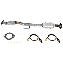 3-Piece Kit Rear Catalytic Converter, 2.5L 4Cyl, Federal EPA Standard, 46-State Legal (Cannot ship to CA, CO, NY or ME), Direct Fit, Naturally Aspirated,  Includes (1) Catalytic Converter and (2) Oxygen Sensor