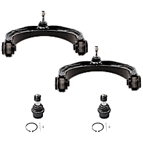 4-Piece Kit Front, Driver and Passenger Side Suspension Kit, Includes (2) Ball Joint and (2) Control Arm