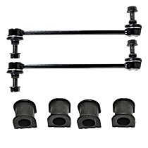 6-Piece Kit Front Suspension Kit, includes (2) Sway Bar Bushing and (2) Sway Bar Link