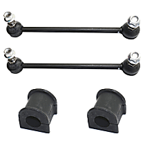 4-Piece Kit Front Suspension Kit, with Sway Bar Bushing and Sway Bar Link