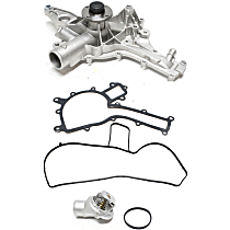 Water Pump Kit, With Gasket, includes Thermostat Housing