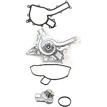 Water Pump Kit, With Gasket, includes Thermostat Housing