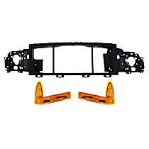 3-Piece Kit Header Panel,  Includes (2) Corner Light and (1) Header Panel