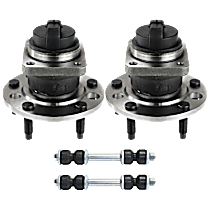 Suspension Kit, includes (2) Sway Bar Link and (2) Wheel Hub