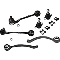 6-Piece Kit Front, Driver and Passenger Side Suspension, includes Ball Joint and Control Arm