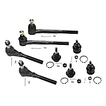 8-Piece Kit Suspension Kit,  Includes (4) Ball Joint and (4) Tie Rod End
