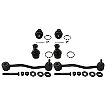 6-Piece Kit Suspension with Ball Joints and Sway Bar Links