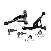 6-Piece Kit Front, Driver and Passenger Side, Lower Control Arms, Includes (2) Ball Joint, (2) Control Arm, and (2) Sway Bar Link