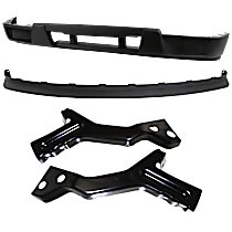 4-Piece Kit Front, Driver and Passenger Side Bumper Bracket, Non-Xtreme Models, For Models Without Sport Package, Includes (1) Bumper Bracket, (1) Bumper Cover, and (1) Valance