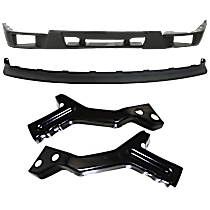4-Piece Kit Front, Driver and Passenger Side Bumper Bracket, Includes (2) Bumper Bracket, (1) Bumper Cover, and (1) Valance