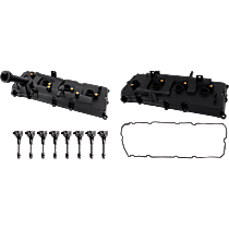 10-Piece Kit Driver and Passenger Side Valve Cover, 5.6L 8Cyl,  Includes (8) Ignition Coil and (2) Valve Cover