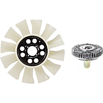2-Piece Kit Fan Clutch, Severe-duty thermal, 6 Cyl 3.0L, Includes (1) Fan Blade and (1) Fan Clutch