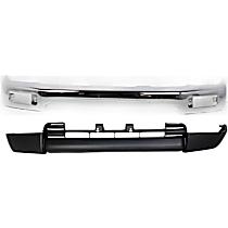 2-Piece Kit Front Bumper, Chrome, Sport Utility,  Includes (1) Bumper and (1) Valance