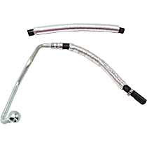 2-Piece Kit Power Steering Hose, Return Hose, Inlet and Outlet Hose, with Power Steering Reservoir Line Hose
