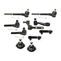 12-Piece Kit Idler Arm, With 11/16 (in) x 18 Threads  Includes (4) Ball Joint, (1) Idler Arm, (1) Pitman Arm, (2) Tie Rod Adjusting Sleeve, and (4) Tie Rod End