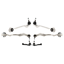 6-Piece Kit Control Arms with Tie Rod Ends