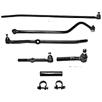 6-Piece Kit Track Bar, 0.75 (in) Taper  Includes (1) Tie Rod Adjusting Sleeve, (4) Tie Rod End, and (1) Track Bar - 